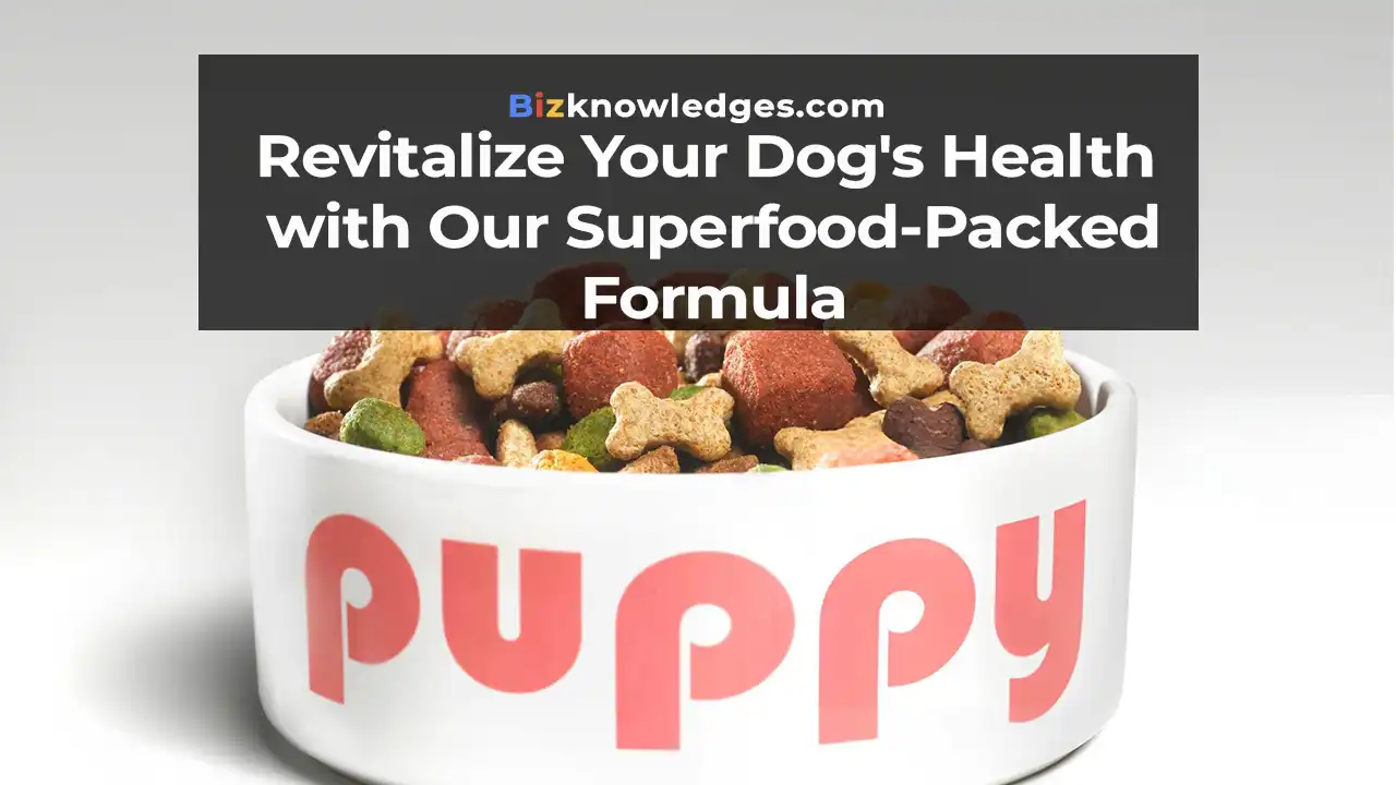 Revitalize Your Dog's Health with Our Superfood-Packed Formula