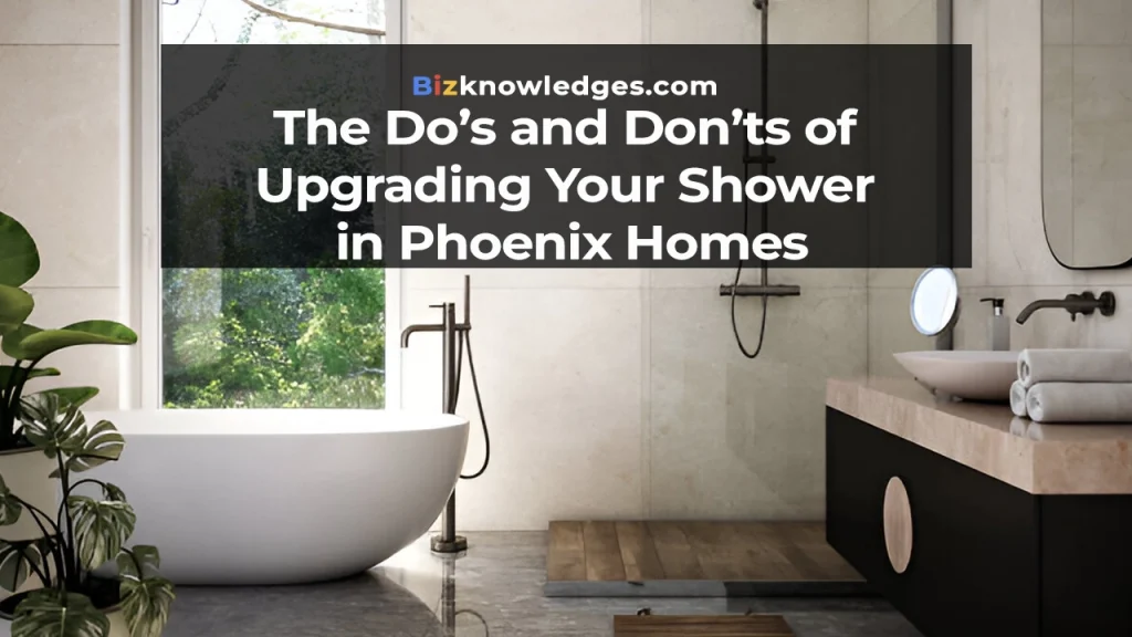 Shower in Phoenix Homes