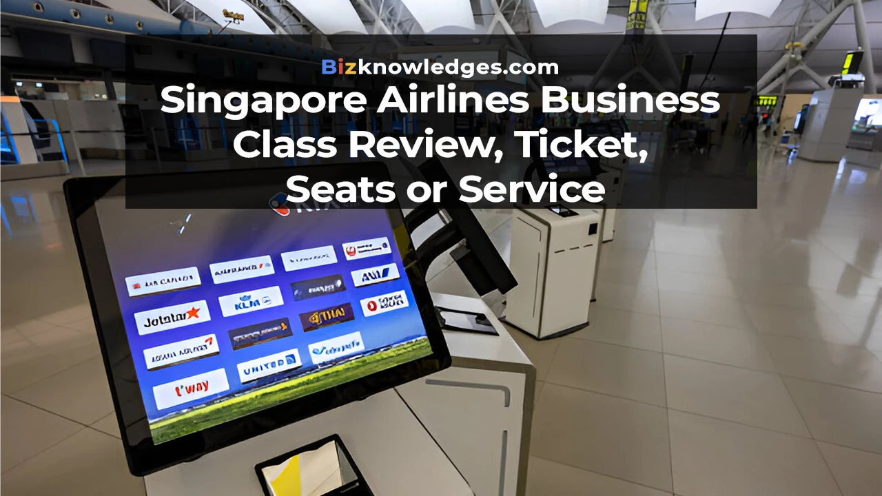 Singapore Airlines business class Review, Ticket, Seats or Service