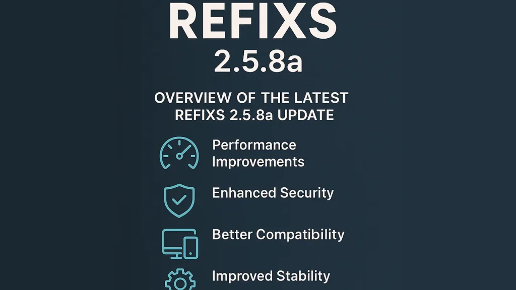 Key Features of Refixs2.5.8a
