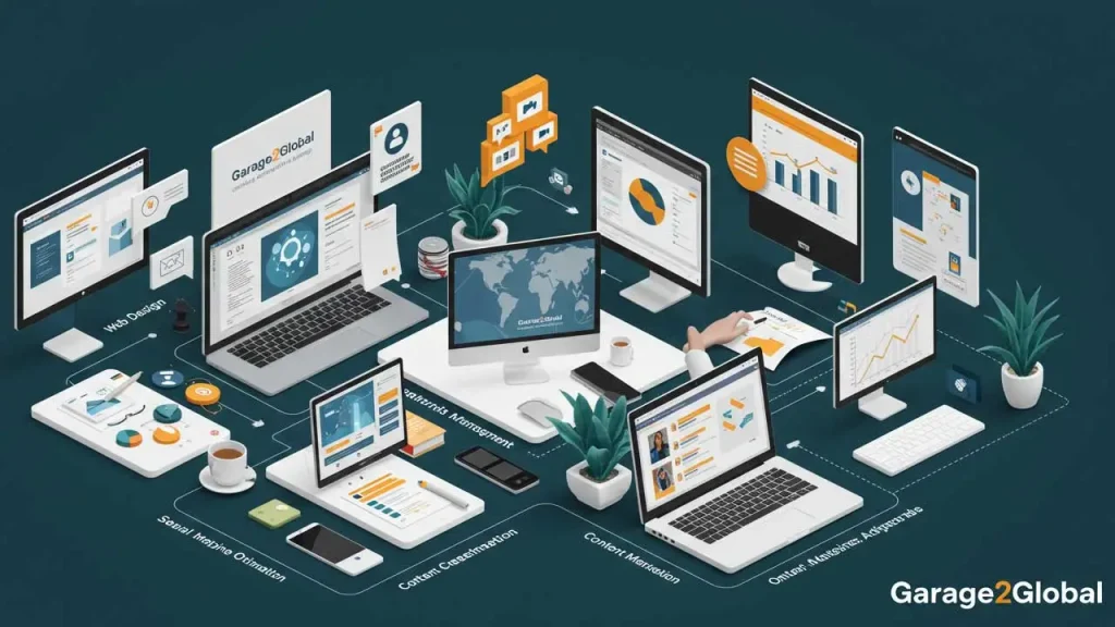 What Are Online Marketing Services By Garage2Global?