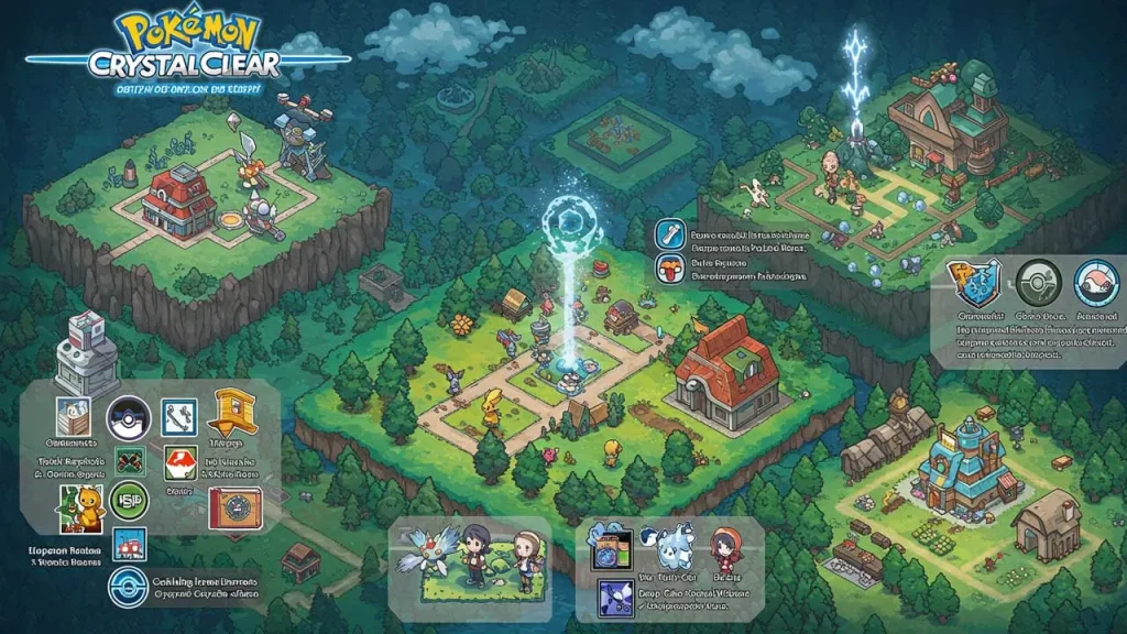 Key Features of Pokemon Crystal Clear