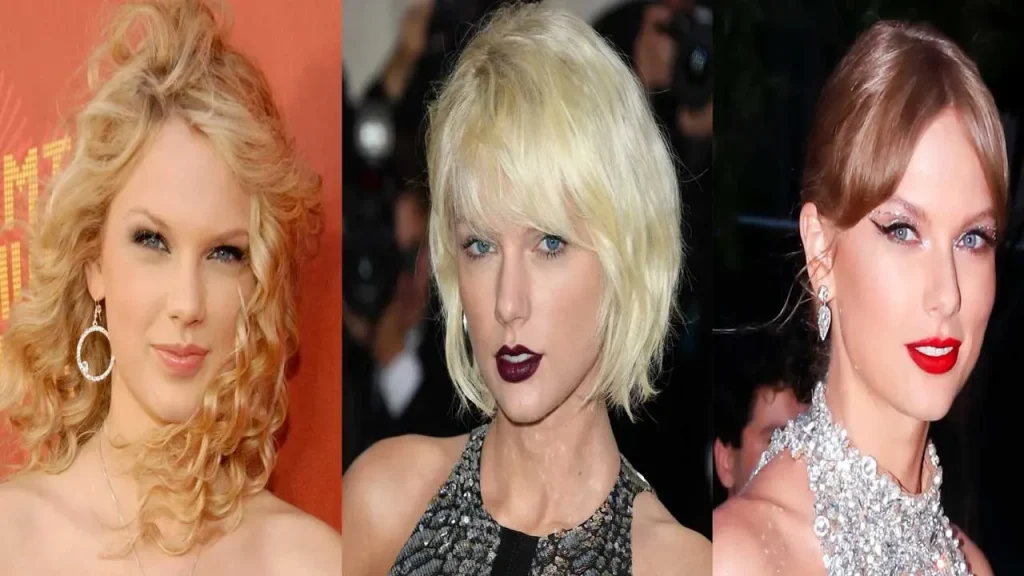 Taylor Swift Natural Beauty and Style Changes
