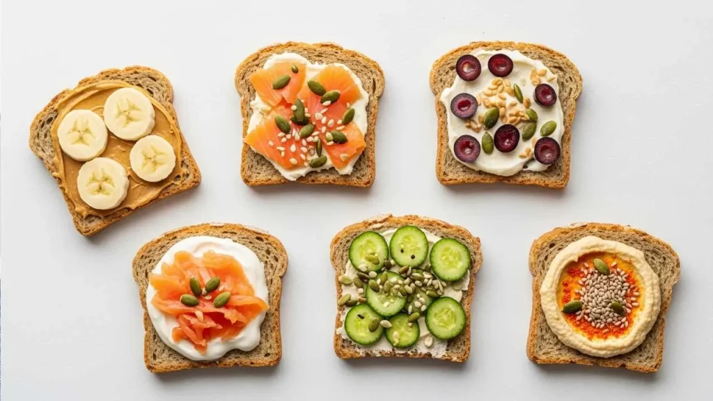 Different ideas to make toastul delicious